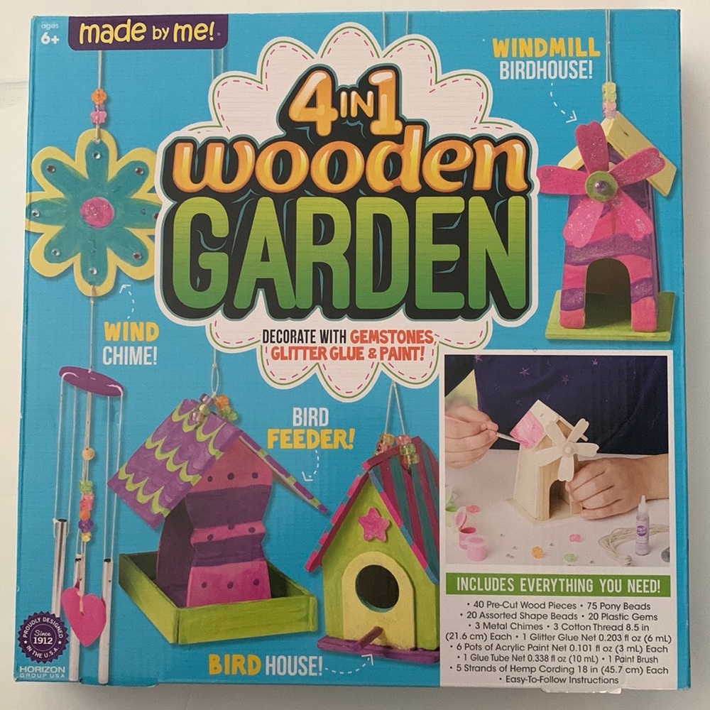 made by me four in one wooden garden
